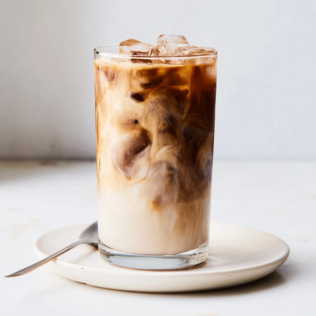 Refreshing tahini iced coffee blend provides a creamy, rich twist on classic beverages.