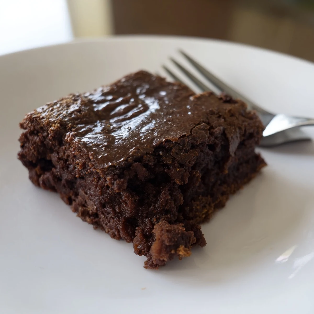 Fudgy Pumpkin Workout Brownies, a delicious treat you can see with perfect edges, ready to enjoy.