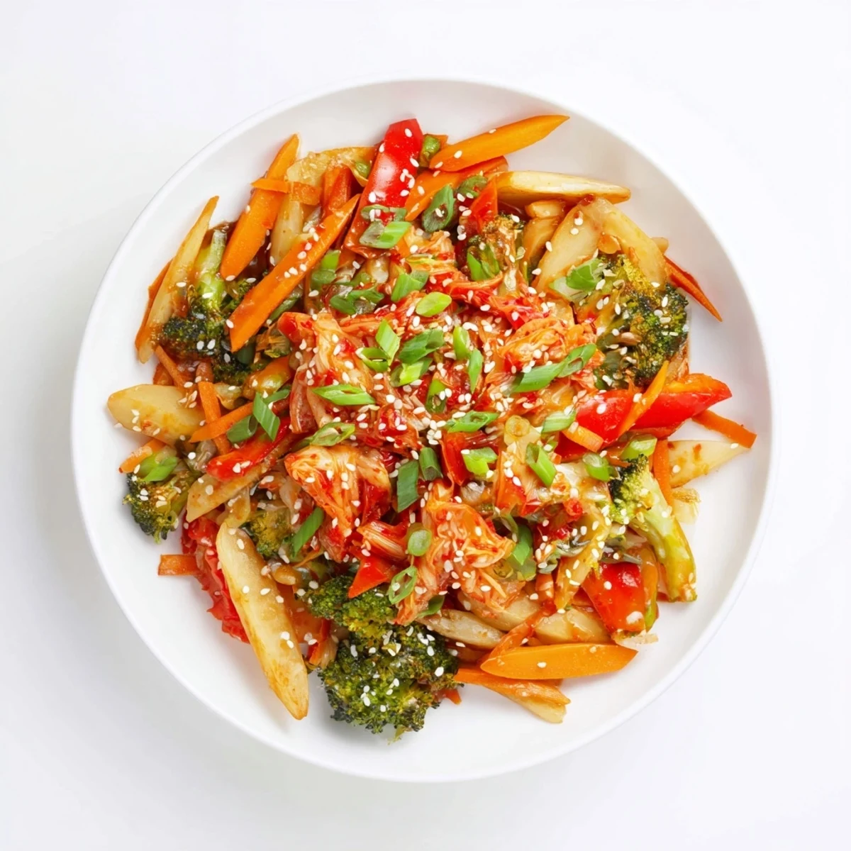 Fermented Veggie Winter Stir-Fry