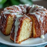 Zesty lemon drizzle loaf cake with golden crust and tangy glaze, perfect for afternoon tea or dessert.