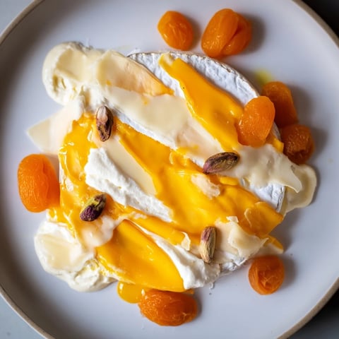 The Saffron Silk cheese board: a vibrant display of yellow cheeses and flowing, creamy spreads.