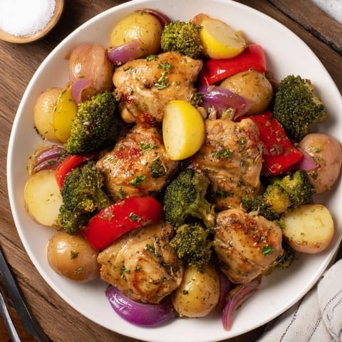Lazy Gourmet Chicken Vegetable One-Pot