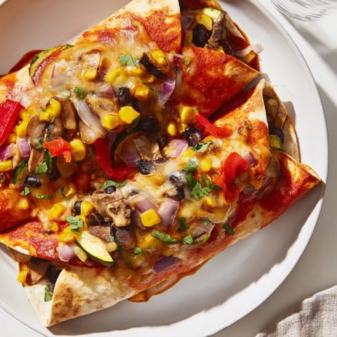 Farmers Market Vegetarian Enchiladas #126
