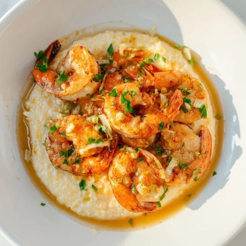 Shrimp Grits Garlic Butter #143