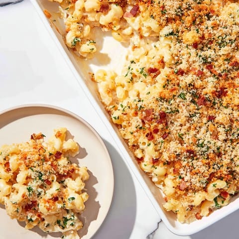 Sheet Pan Mac Cheese Bacon #183