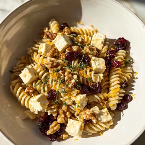 Baked Brie Cranberry Pasta #215