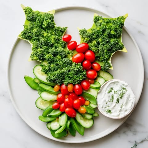 Holly Leaf Veggie Board #230