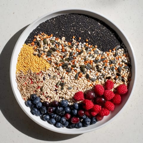 Singing Bird Seed Berry Platter #242