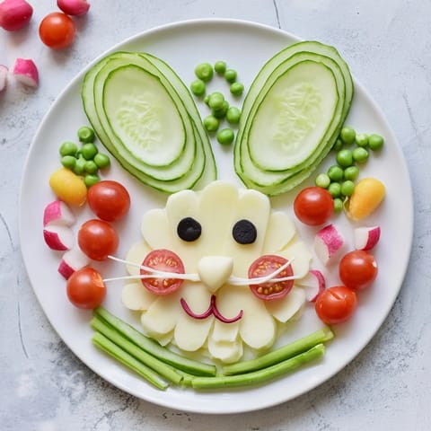 Easter Bunny Spring Platter #255