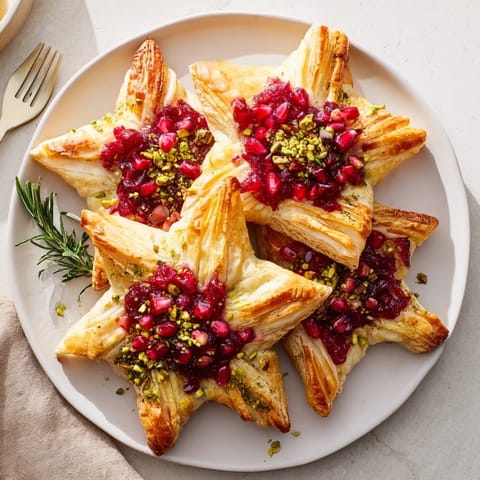 Cranberry Christmas Star #304