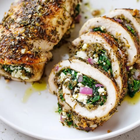 Spinach Feta Stuffed Chicken #333