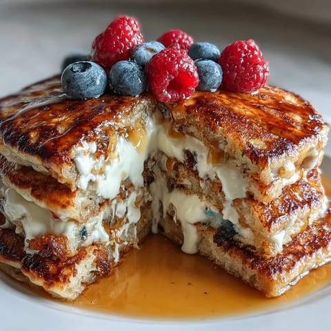 Berry Protein Pancakes Greek