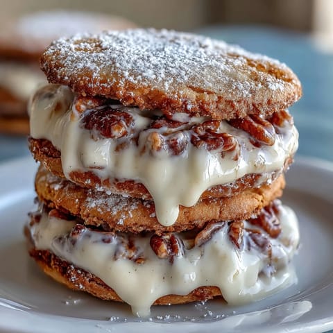 Milk Cookie Sandwich Cookies with Cream, soft vanilla-filled treats perfect for Cookie Run Kingdom fans.  