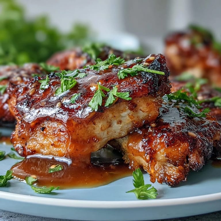 Savory honey mustard chicken and fresh green beans baked together, creating an easy gluten-free main dish perfect for spring evenings.