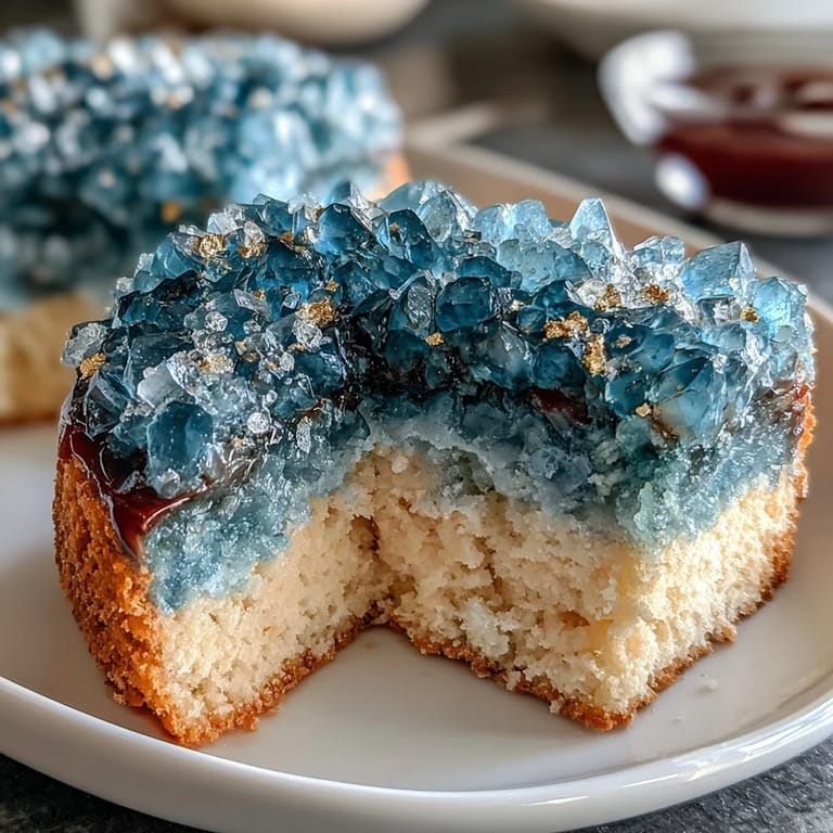 Elegant graduation cake showcasing a teal and gold geode slice, combining rich buttercream frosting with shimmering edible gold accents for a showstopping dessert.
