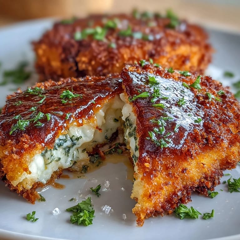 Pan-fried cabbage schnitzel slices, golden and crispy, perfect for a vegetarian twist on classic German comfort food.